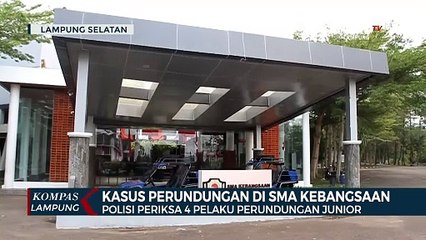 Perundungan di SMA Kebangsaan, 4 Terduga Pelaku Diperiksa Polisi