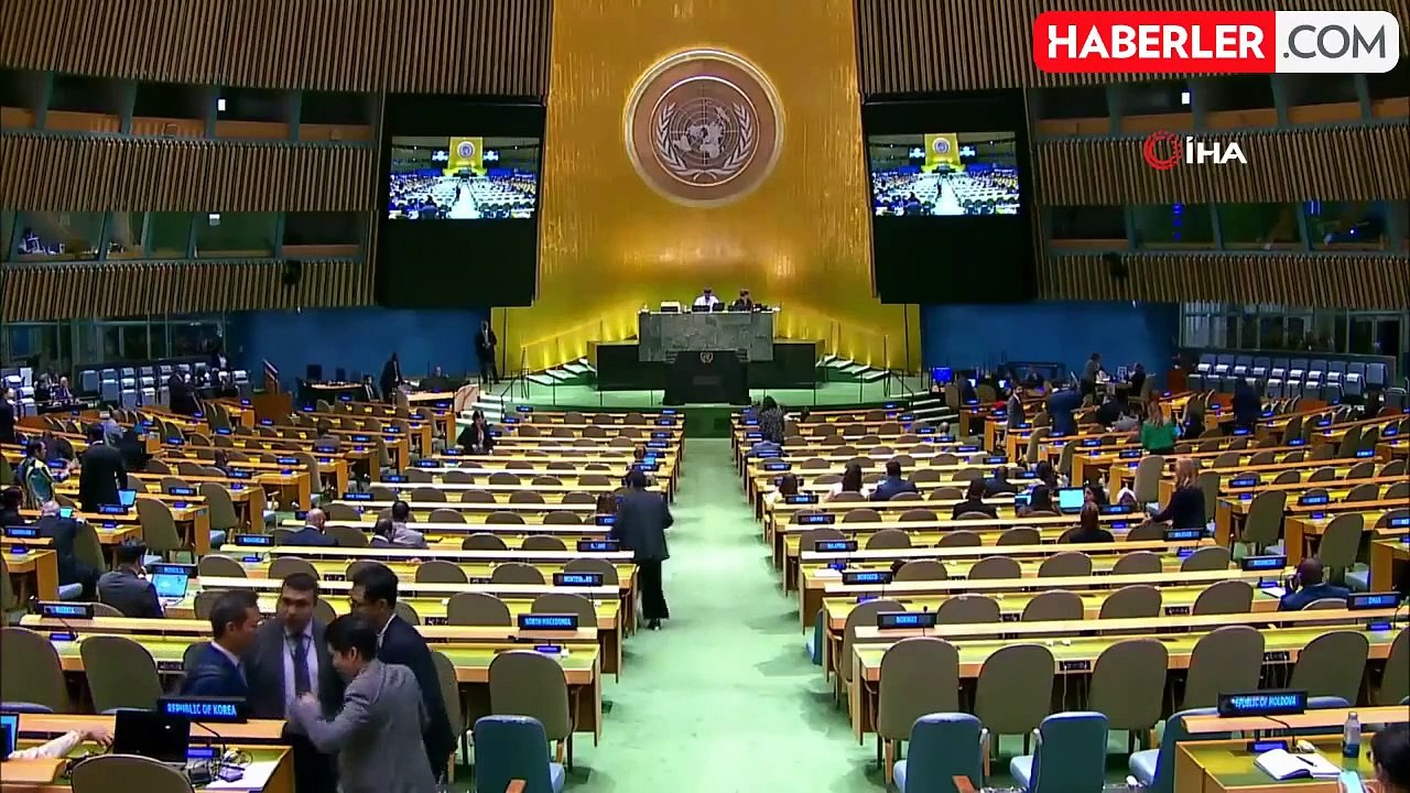 BM Genel Kurulu, İsrail'in Filistin topraklarından çekilmesi için karar aldı