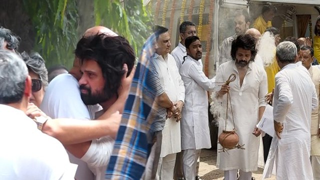 Himesh Reshammiya Father Antim Sanskar Emotional, Celebs Last Tribute FULL VIDEO| Boldsky