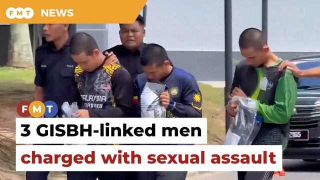 3 men linked to GISBH charged with sexual assault on children