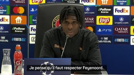 Leverkusen - Frimpong : "Il faut respecter Feyenoord, c'est du 50-50"