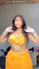 Sexy Dance in  Yellow Dress