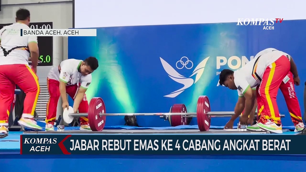 Jawa Barat Rebut Emas ke-4 Cabang Angkat Berat PON Aceh-Sumut