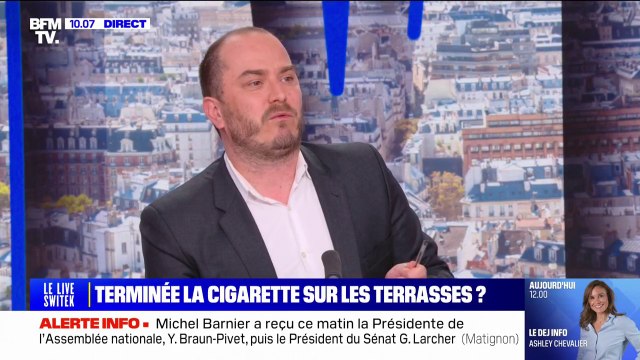 Tabac: bientôt la fin de la cigarette sur les terrasses ?