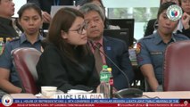 Alice Guo, tumangging sumagot sa mga katanungan kaugnay ng kaniyang pirma sa ilang mga dokumento