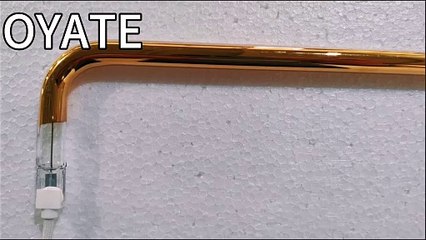 5500w Gold Coated Short Wave Quartz Halogen Infrared Heating Lamp