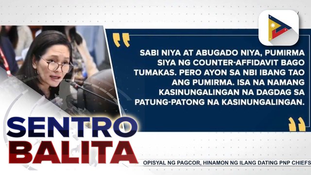 Sen. Hontiveros, nais paimbestigahan sa DOJ at IBP ang umano'y mga hindi tugmang pirma ni Alice Guo