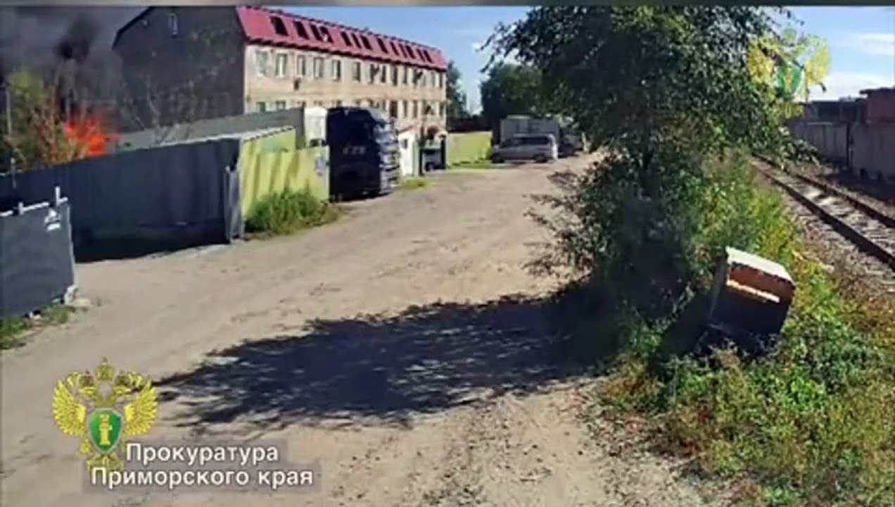 Camion en mode Ghost rider...