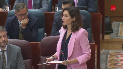 Ayuso, a Juan Lobato: "Va a haber un cargo para usted, tranquilo".