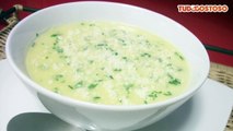 Sopa cremosa de milho verde