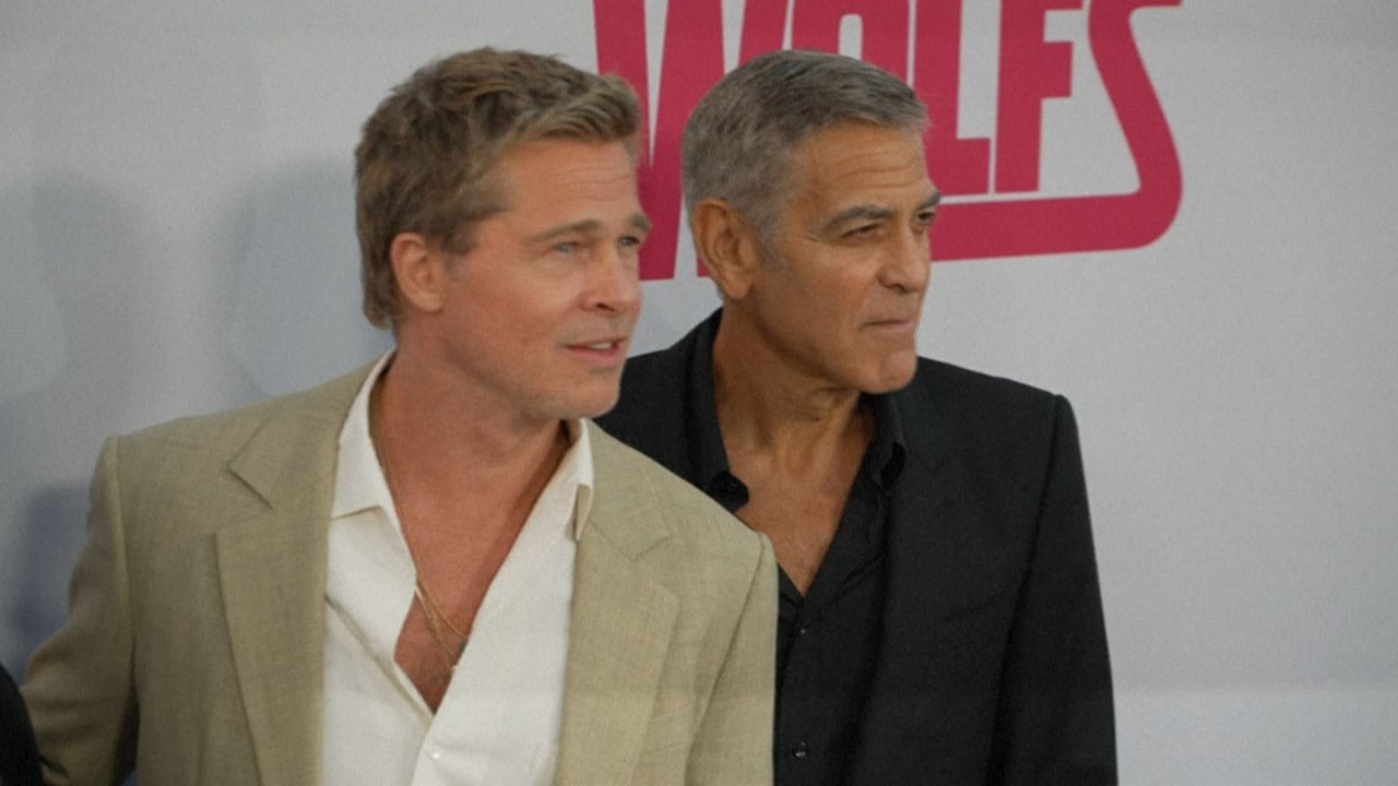 George Clooney et Brad Pitt électrisent Hollywood à l'avant-première de "Wolfs"
