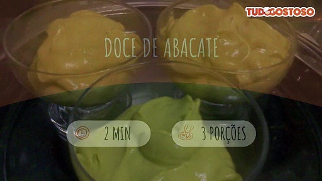 Doce de abacate