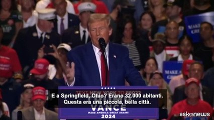 Trump annuncia che presto visiter? Springfield in Ohio