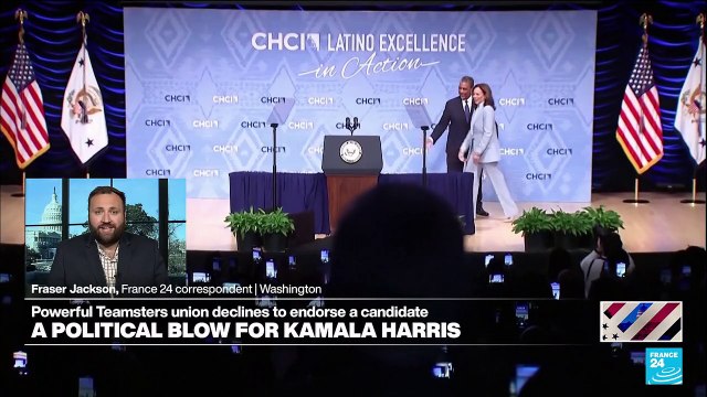Teamsters union says not endorsing US presidential candidate in blow for Harris