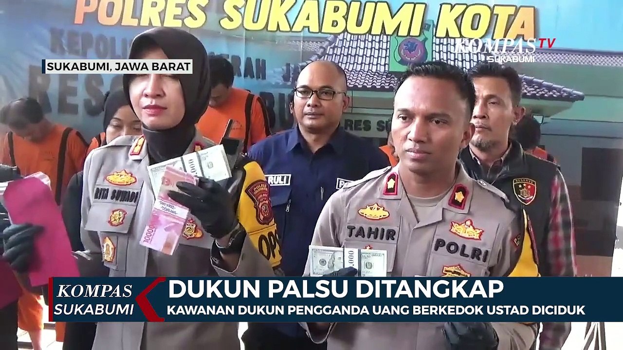 Dukun Pengganda Uang Palsu Ditangkap Polisi