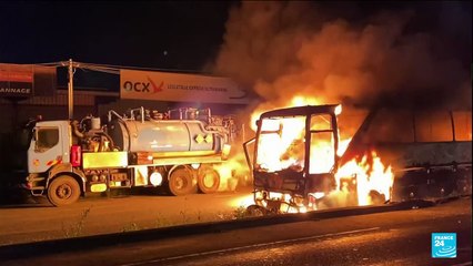 Protests over rising costs of living turn violent in French Caribbean island of Martinique