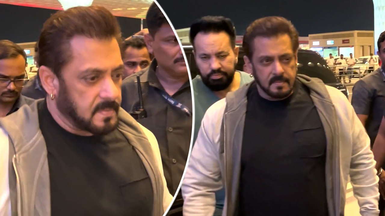 "Why Is Salman Khan So Serious? Candid Moment Caught On Camera As He Exits Mumbai "