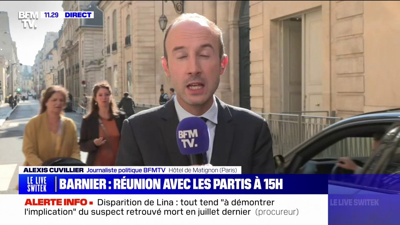 Michel Barnier réunira à 15h les formations politiques consultées en vue de la "formation rapide" d'un gouvernement