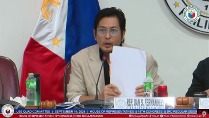 Tanong ni Rep. Dan Fernandez: “Cassy, saan ka nagpa-salon?"