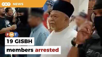 7-day remand for 19 GISBH members