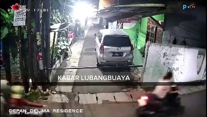 Momen Seorang Wanita Nyaris Jadi Korban Begal