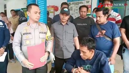 Pria Pelaku Begal Motor Serta Lecehkan Siswi SMA di Asahan Ditembak Kakinya