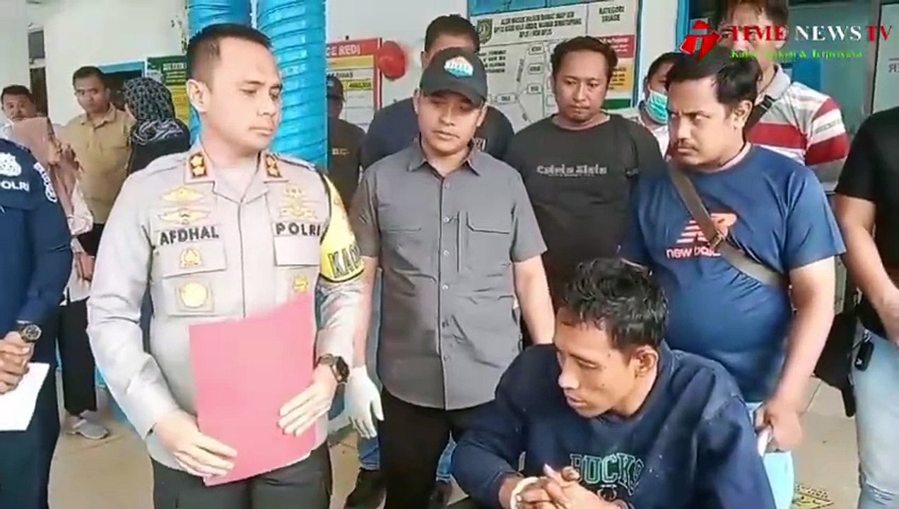Pria Pelaku Begal Motor Serta Lecehkan Siswi SMA di Asahan Ditembak Kakinya