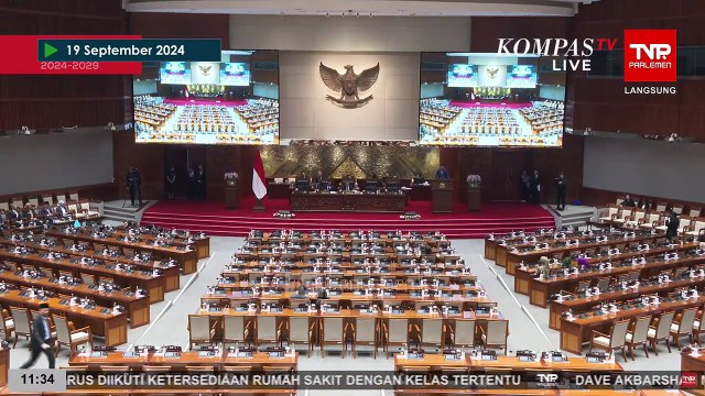 [FULL] Resmi! Rapat Paripurna DPR Sahkan RUU Wantimpres Jadi Undang-Undang