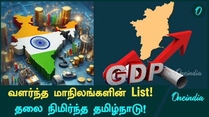 India-வின் GDP-யில் Southern States தான் Top Contributors! | Oneindia Tamil