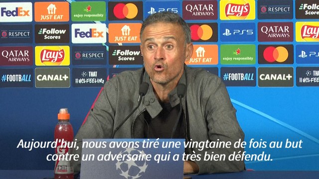 Foot/C1: le PSG infiniment supérieur à Gérone en deuxième mi-temps selon Luis Enrique