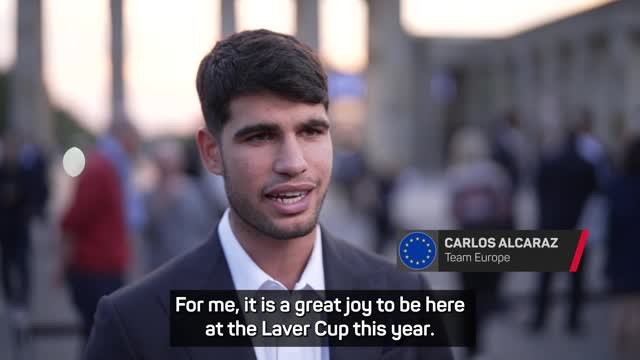 Alcaraz raring to go ahead of first Laver Cup appearance