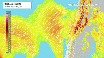 Fuertes rachas de viento en Santiago este fin de semana de Fiestas Patrias