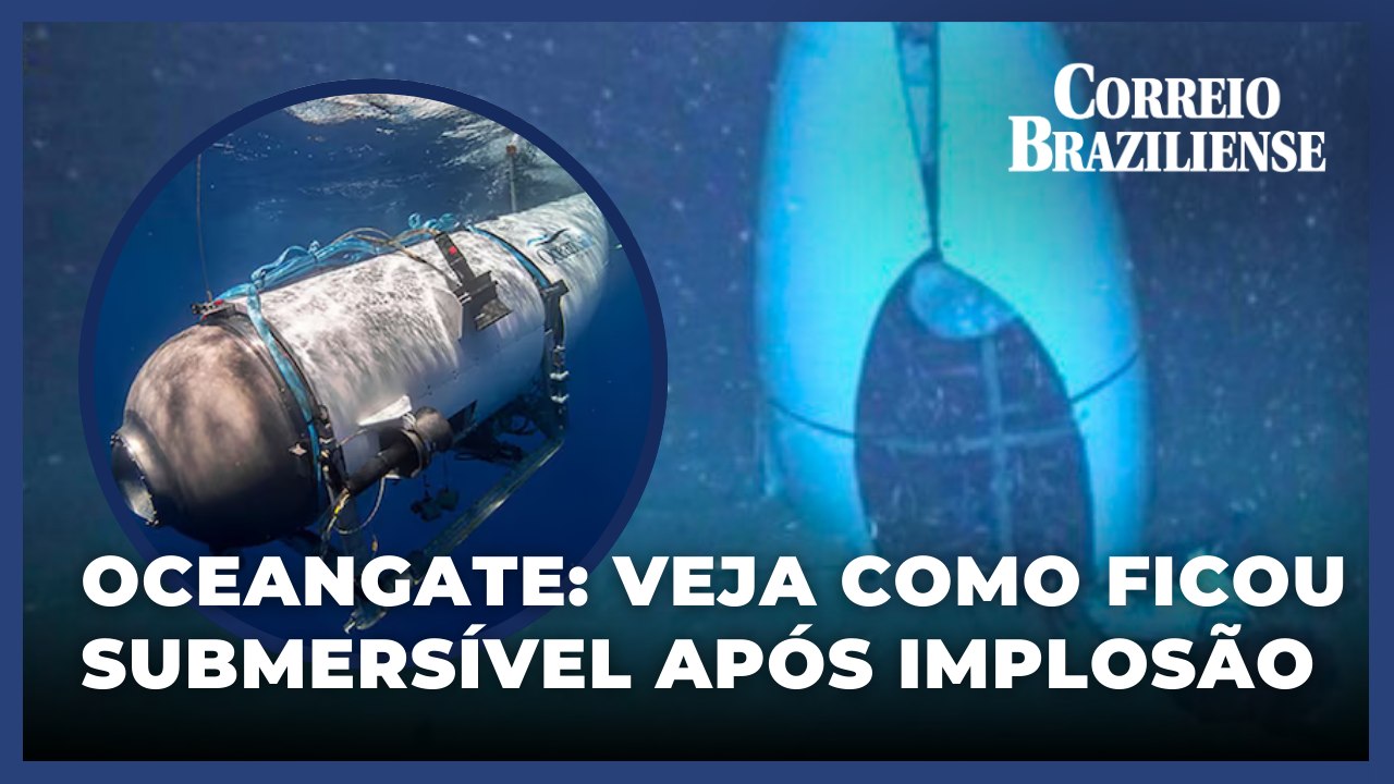 Imagens exclusivas do Titan da OceanGate encont...