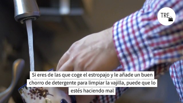 Lo llevas haciendo mal toda la vida: así es como debes de echar el detergente para lavar tus platos