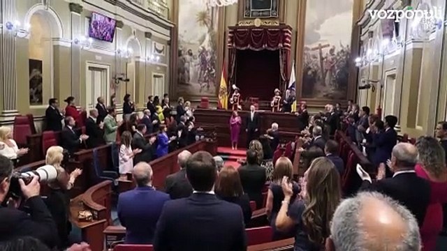 El Parlamento de Canarias otorga al Rey Felipe VI la Medalla de Oro