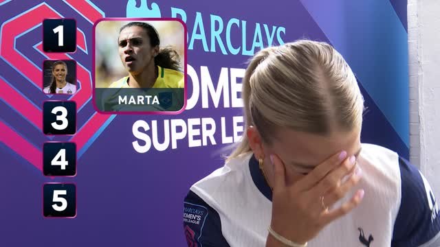 'This is mean!' - Tottenham's Grant blind ranks football icons