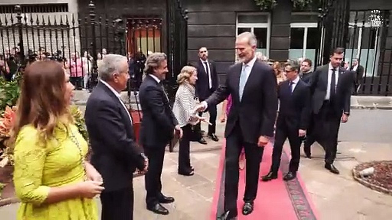 Felipe VI recibe la Medalla de Oro del Parlamento de Canarias en Tenerife