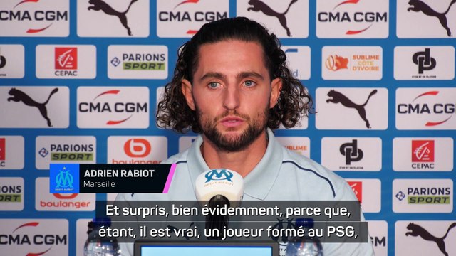 Rabiot : Plus jeune, j’aimais bien regarder l’OM”