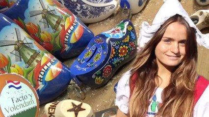 Clogs & Cheese Clara Maria Kaasboerderij  & Volendam- architecture, fishing,  Off Amsterdam, Netherlands 2 Aug 24