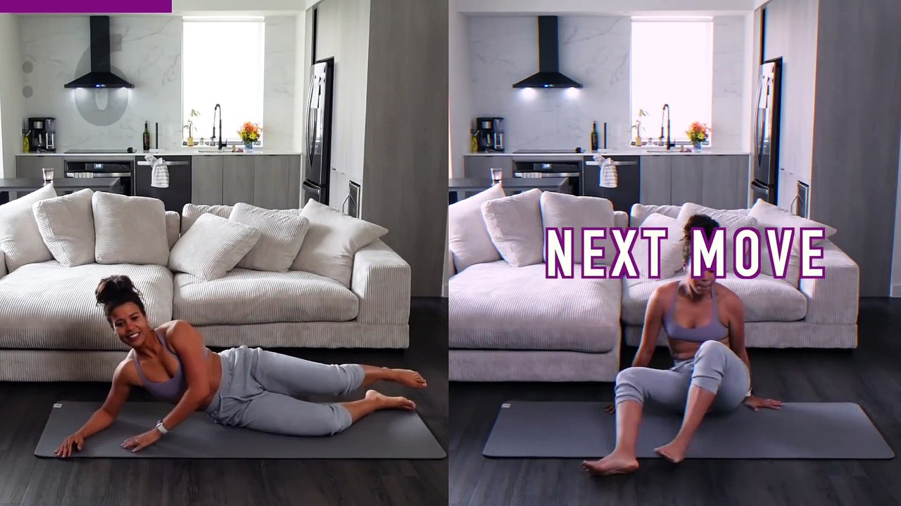 Lazy Girl Full Body Fat Burn Workout _ 10 Mins _ No Jumping, Low Impact, At Home
