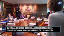 El fiscal general recusa a un magistrado del Constitucional para apartarle de la amnistía