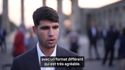 Laver Cup - Alcaraz : "C'est une grande joie d'être ici"