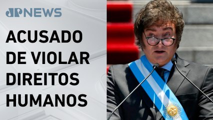 Venezuela pede prisão de Javier Milei por avião apreendido; Neitzke comenta