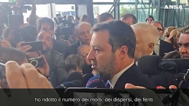 Salvini, su Open Arms non ho nulla da patteggiare