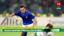 Muere Salvatore 'Toto' Schillaci, ex delantero héroe del Mundial de Italia 1990, a los 59 años