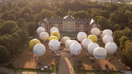 Long-Distance Gas Balloon Championship Tight Race to the End!
