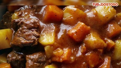 Carne de panela em cubos