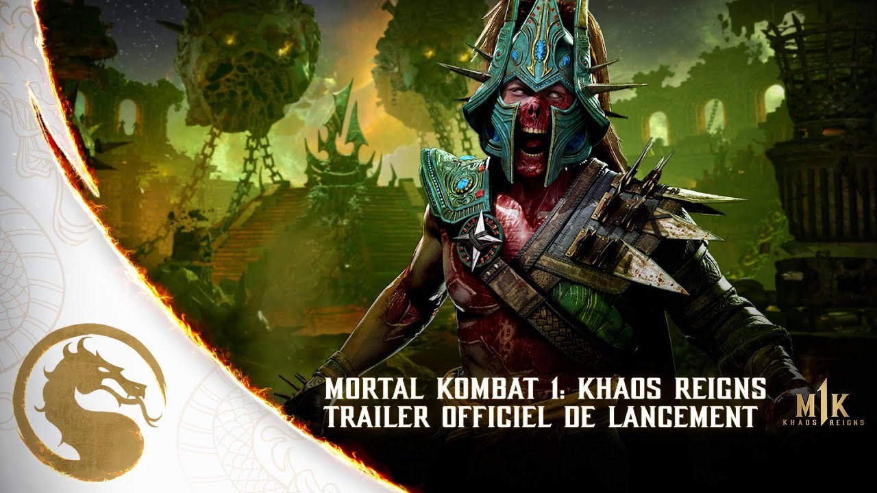 Mortal Kombat 1 Khaos Reigns - Trailer de lancement