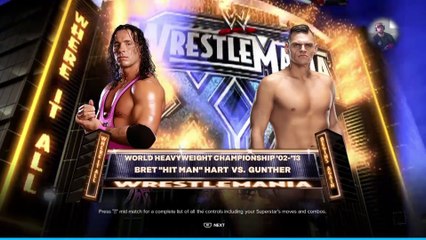 Bret Hart vs. Gunther - WrestleMania 20 | WWE 2K24 Full Match