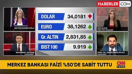 TCMB Faiz Kararı Sonrası BIST 100 Endeksi Yükseldi